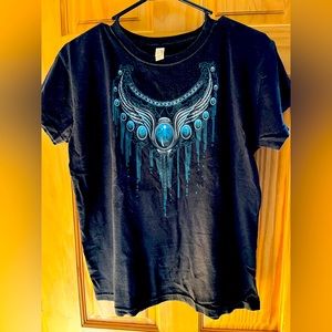 Women’s Harley Davidson Shirt ‘Ride Free’